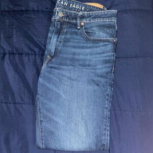 American Eagle Outfitters Slim Straight Medium Wash Jeans